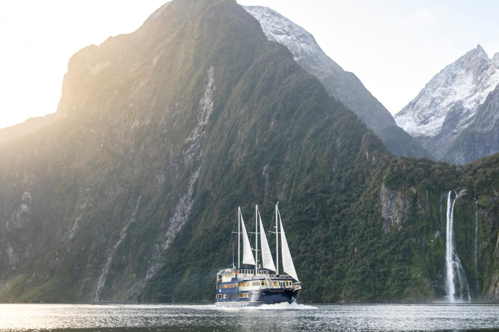 Marvel at Milford Sound's fjords